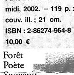 Les Memoires d’un arbre ISBN